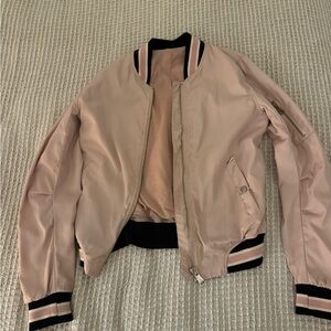 Varsity bomber jacket